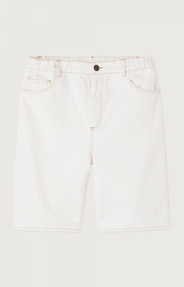 American Vintage Short Femme Jozastreet - OFF WHITE Blanc - E25