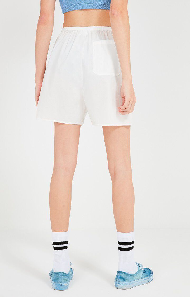 American Vintage Short Femme Krimcity - BLANC Blanc - E20