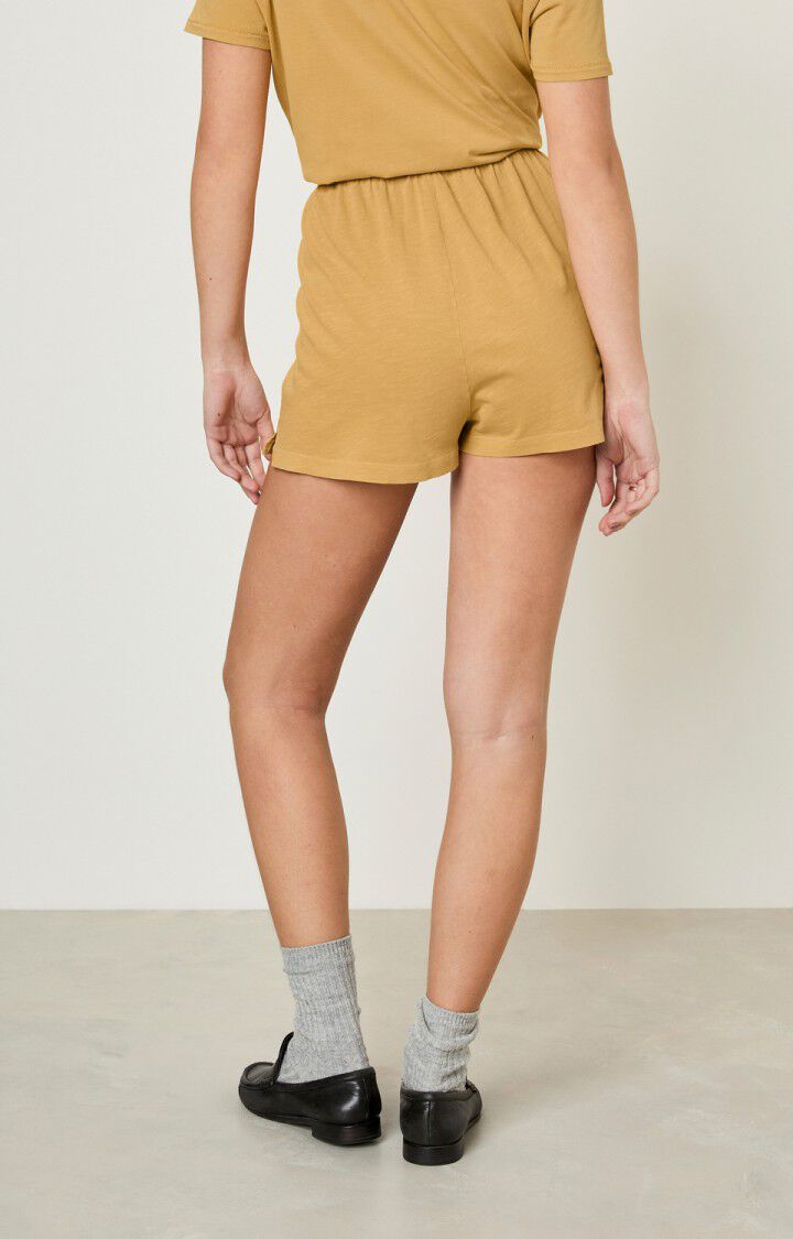 American Vintage Short Femme Lamy - CUMIN VINTAGE Jaune - E22