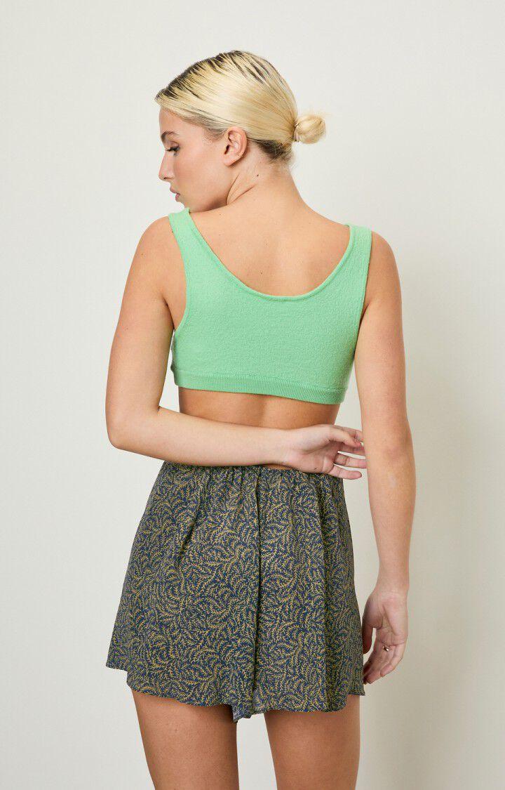 American Vintage Short Femme Likoom - FOUGERE DOREE Vert - H19