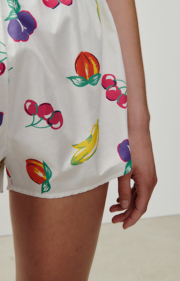 American Vintage Short Femme Naliboo - SUZIE Blanc - E23