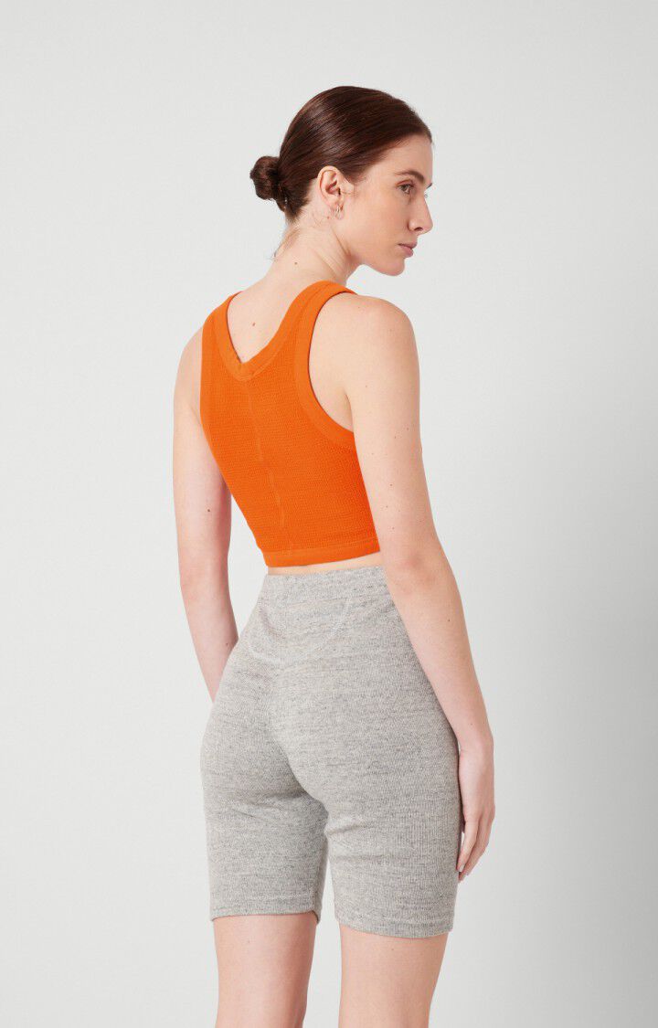 American Vintage Short Femme Nooby - GRIS CHINE Gris - E22