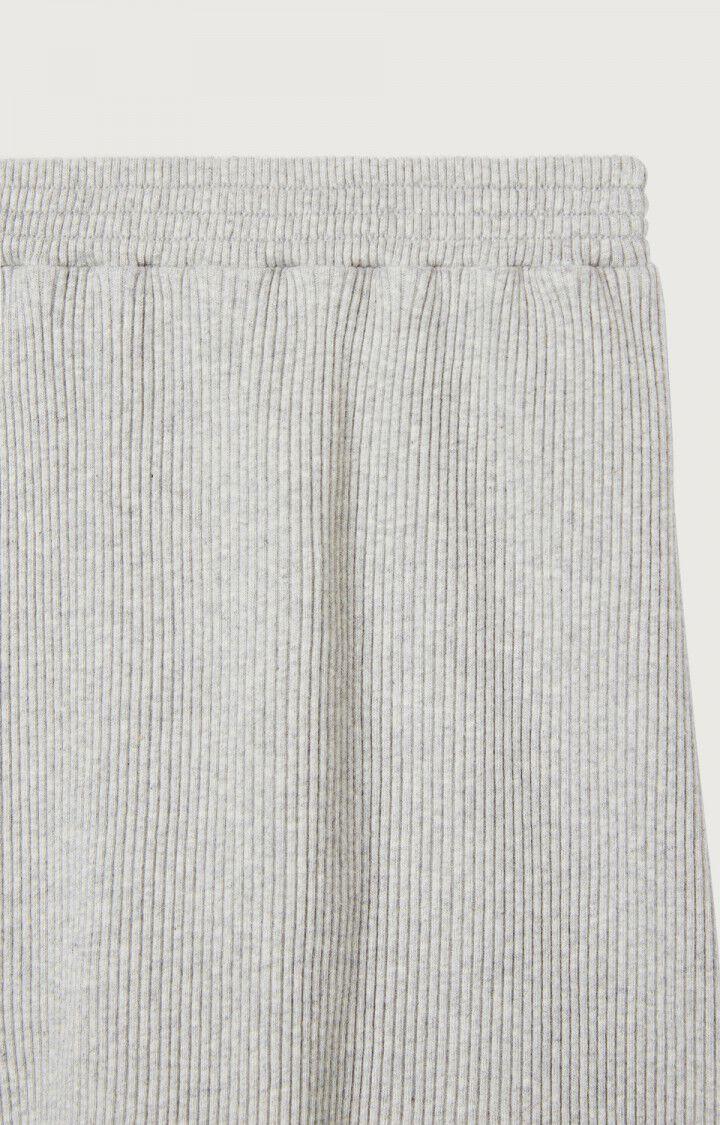 American Vintage Short Femme Piwik - GRIS CHINE Gris - E23B