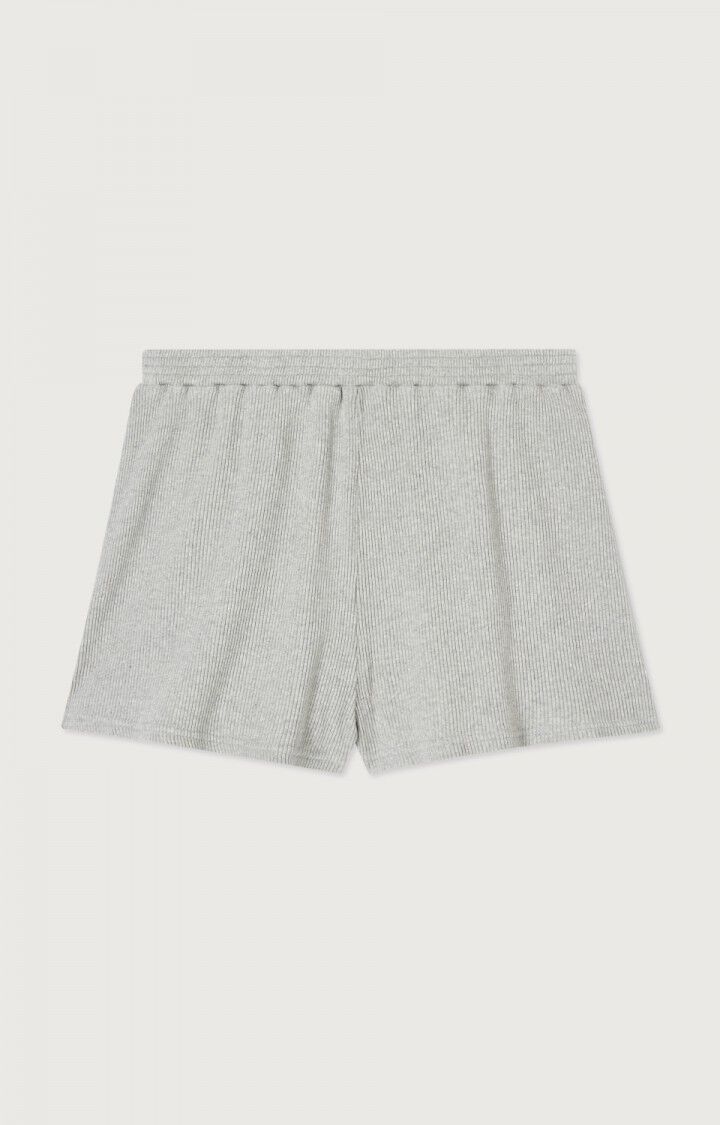 american vintage Short femme Piwik - GRIS CHINE Gris - E23B