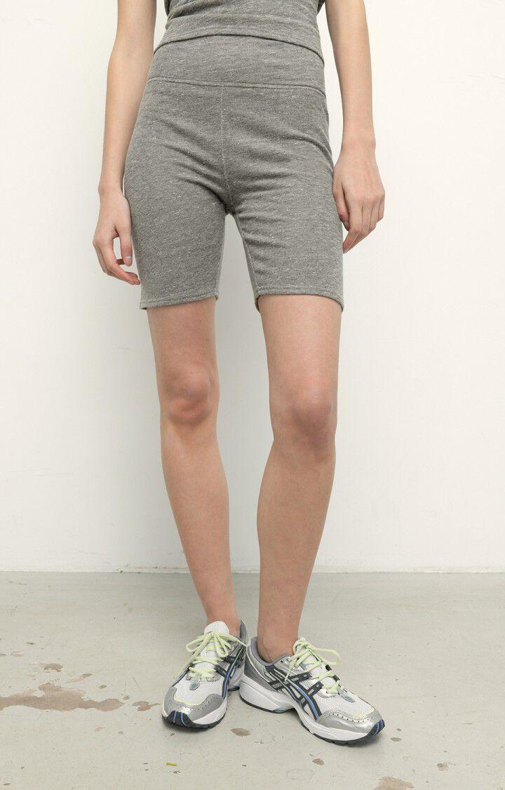 american vintage Short femme Plomer - GRIS CHINE Gris - E21