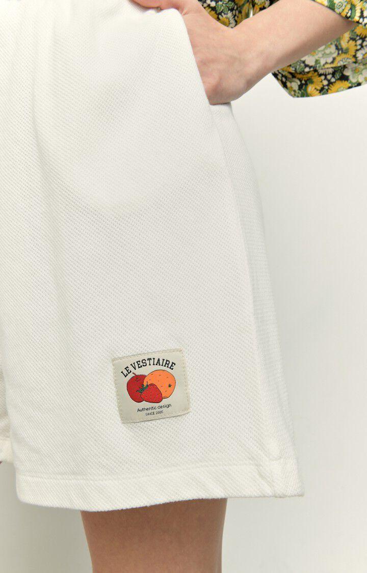American Vintage Short Femme Rekbay - BLANC Blanc - E22B
