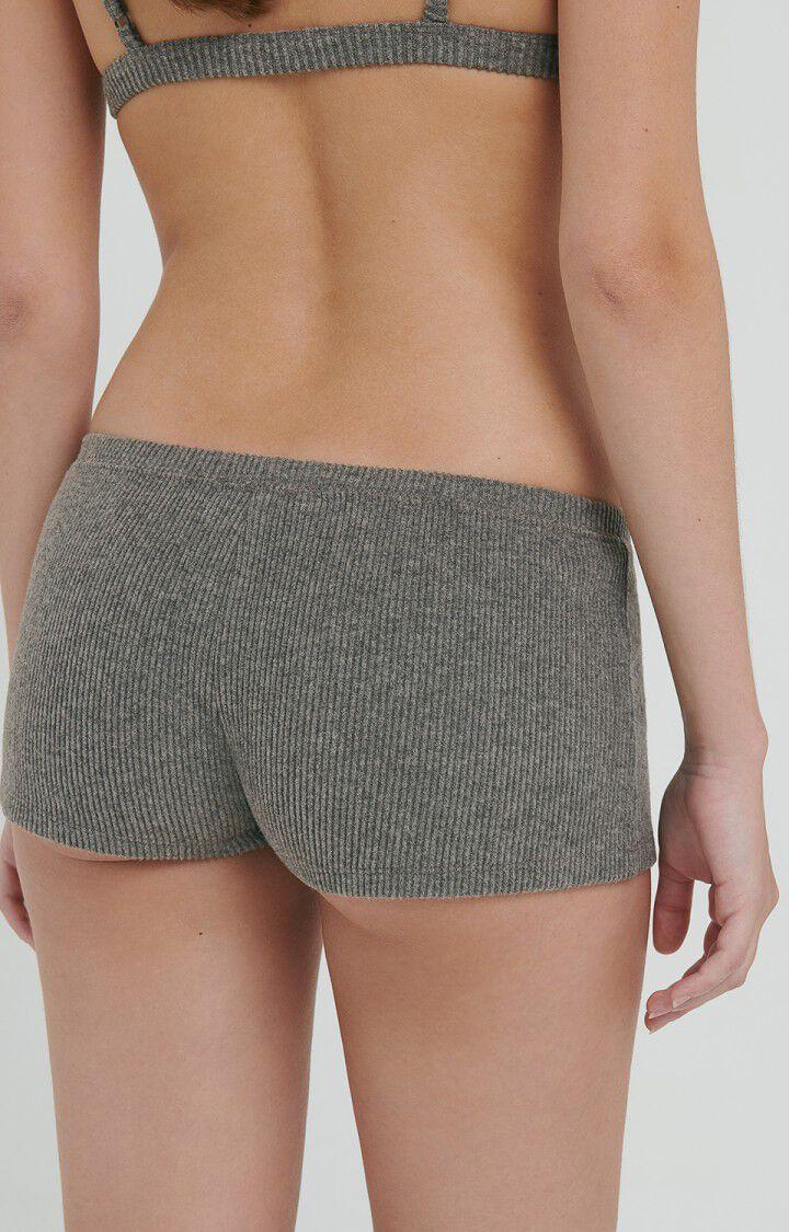 American Vintage Short Femme Riricake - ANTHRACITE CHINE Gris - E22