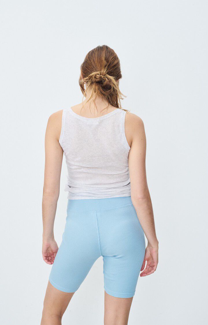 American Vintage Short Femme Ropindale - BANQUISE Bleu - E22