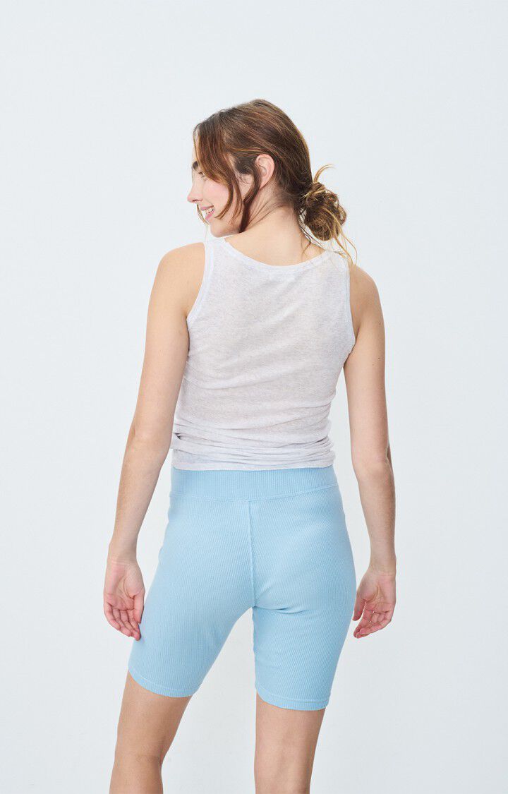 American Vintage Short Femme Ropindale - BANQUISE Bleu - E22