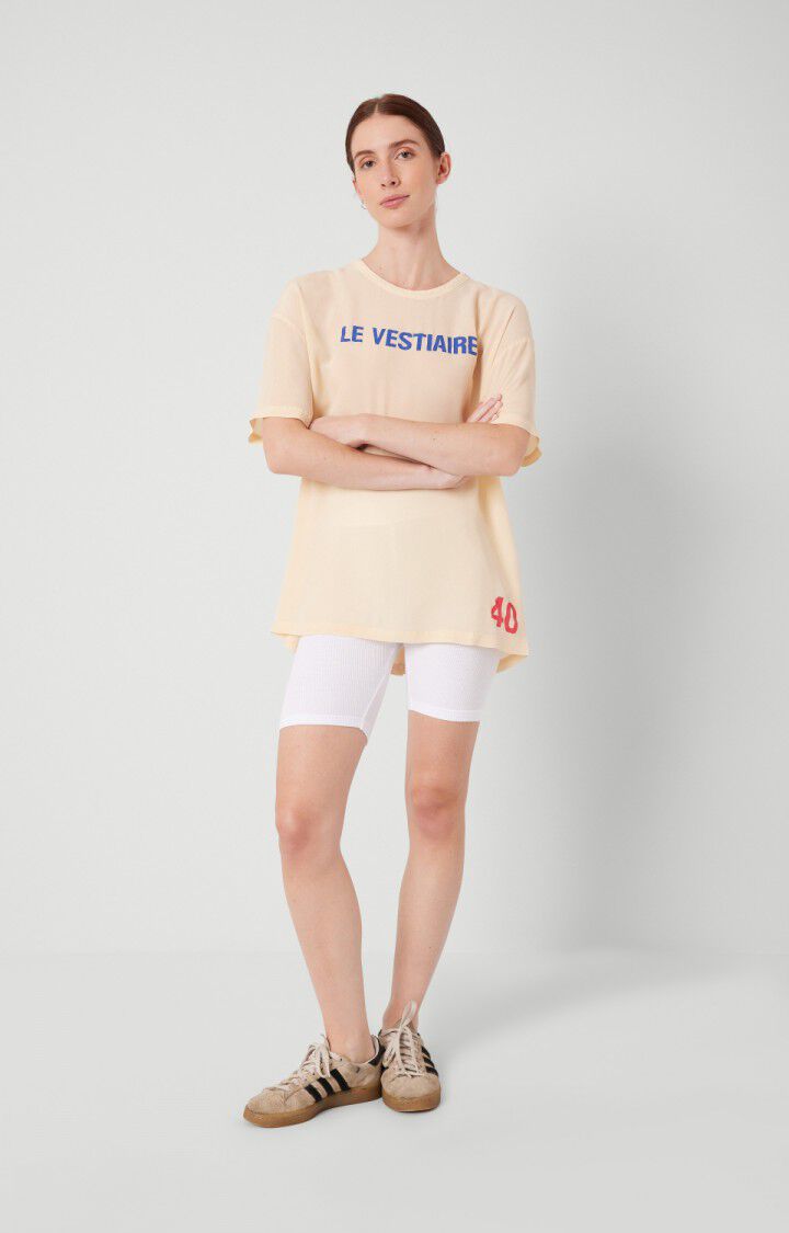 American Vintage Short Femme Ropindale - BLANC Blanc - E22