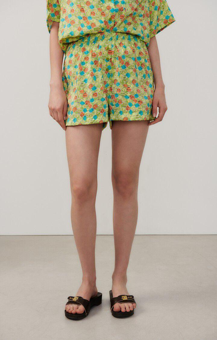 american vintage Short femme Scarow - BRIGITTE Vert - E24