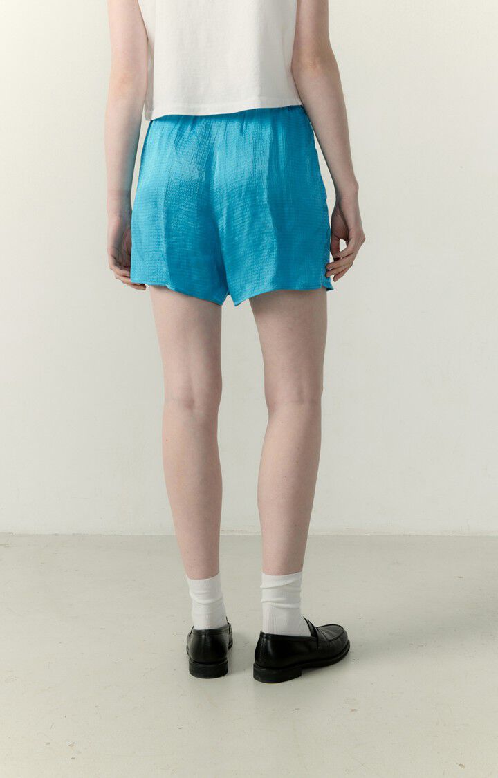 American Vintage Short Femme Shaning - AQUATIQUE Bleu - E23