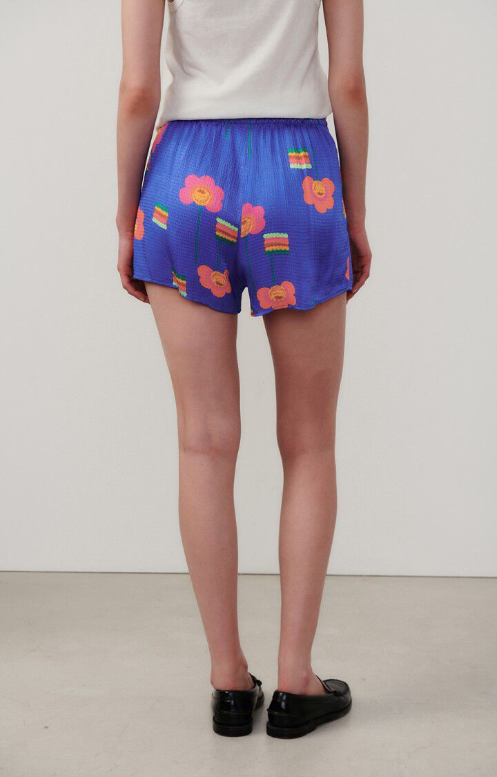 American Vintage Short Femme Shaning - IRENE Bleu - E24