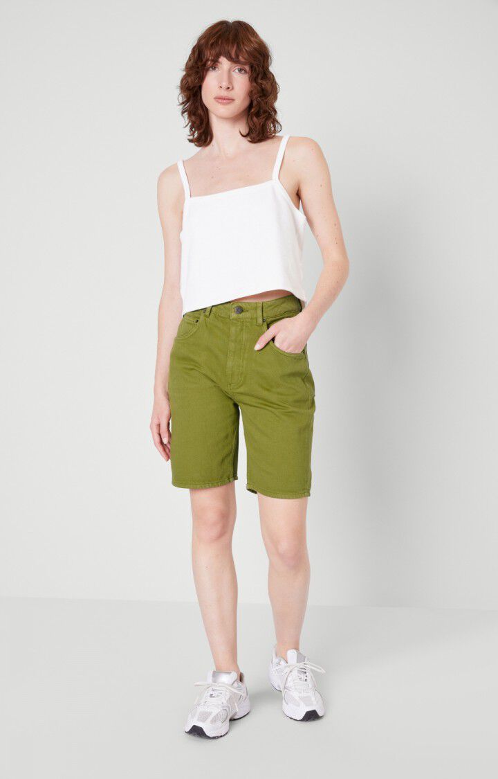 American Vintage Short Femme Tineborow - ARMY Vert - E21