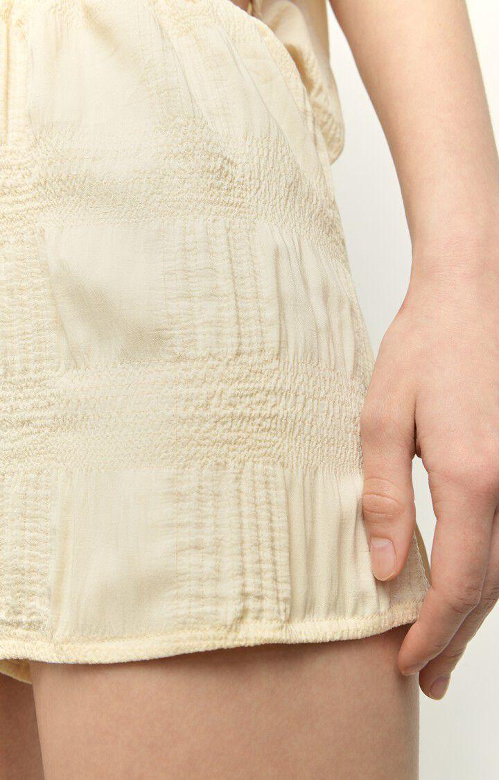 American Vintage Short Femme Toty - VANILLE Beige - E22