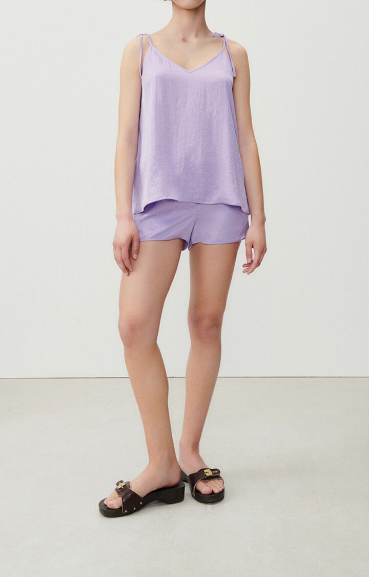 American Vintage Short Femme Widland - MAUVE Violet - E23
