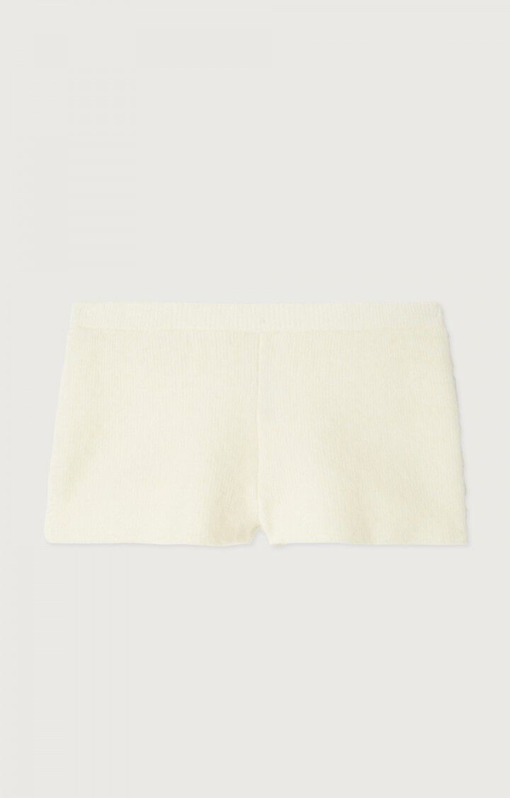 american vintage Short femme Xinow - NACRE Blanc - H23B
