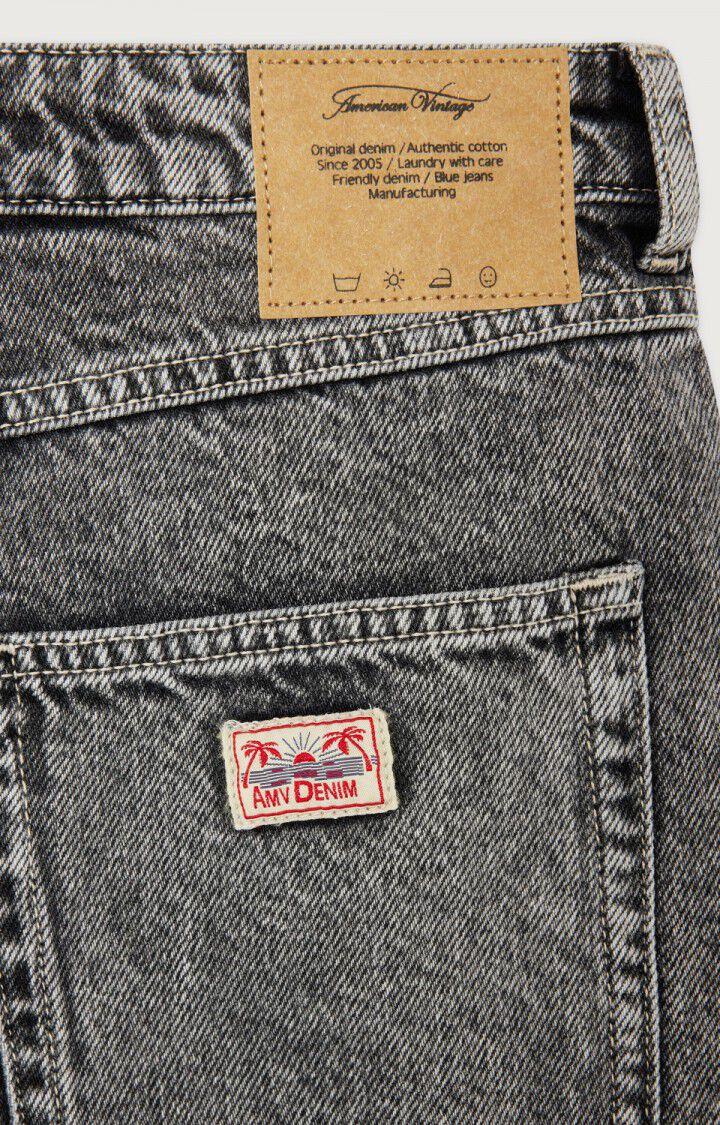 American Vintage Short Femme Yopday - SALT AND PEPPER Gris - E24B
