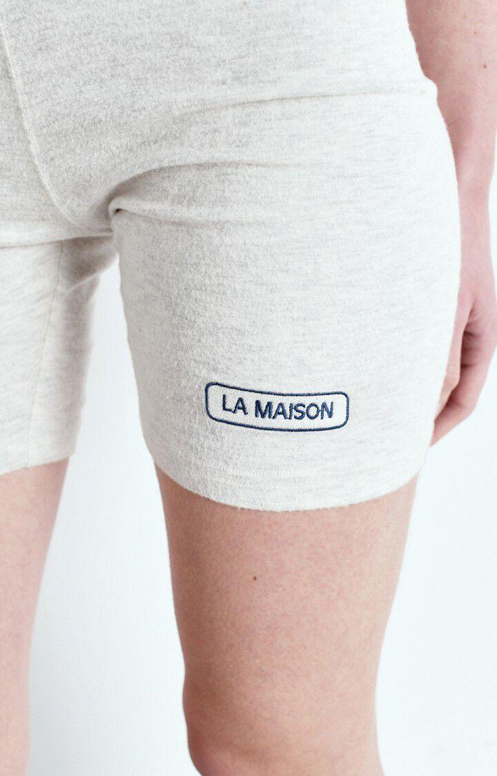 American Vintage Short Femme Ypawood - GRIS CHINE Gris - E25
