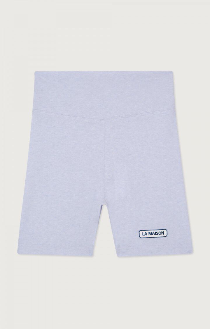american vintage Short femme Ypawood - LAVANDE CHINE Violet - E23B