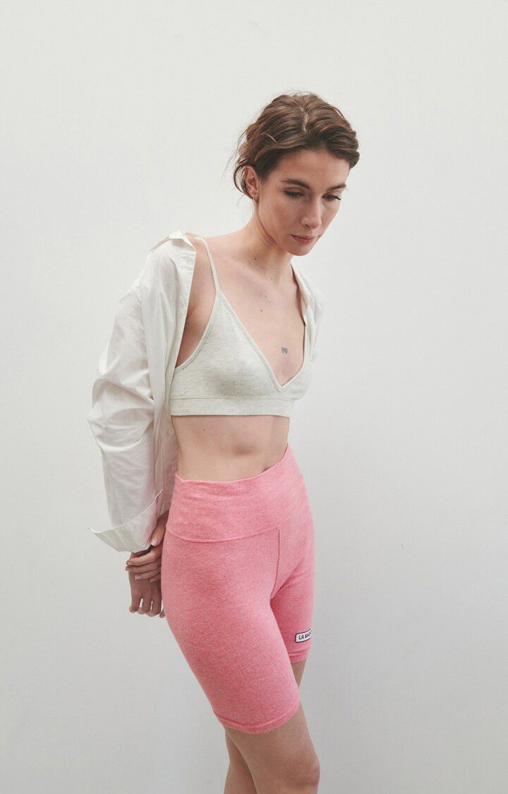 American Vintage Short Femme Ypawood - ROMANTIQUE CHINE Rose - E23B