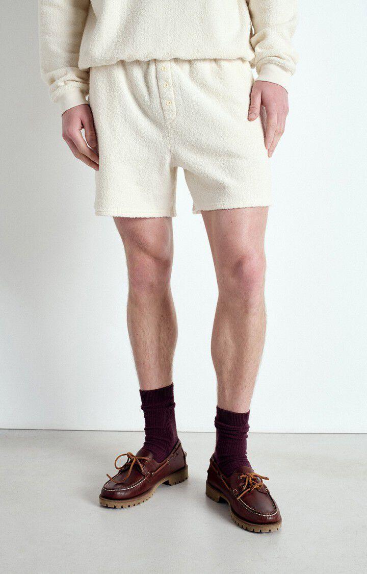 american vintage Short homme Bobypark - ECRU Beige - E25