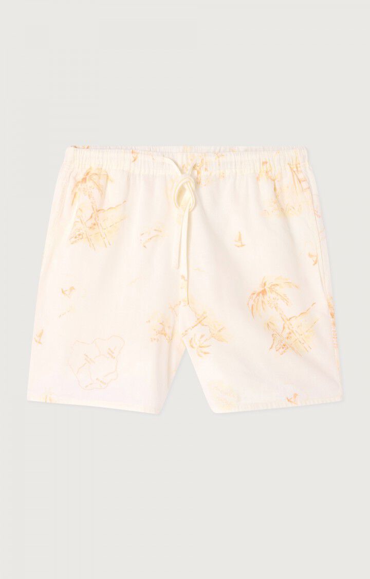 american vintage Short homme Bygoo - MAURICE Blanc - E24