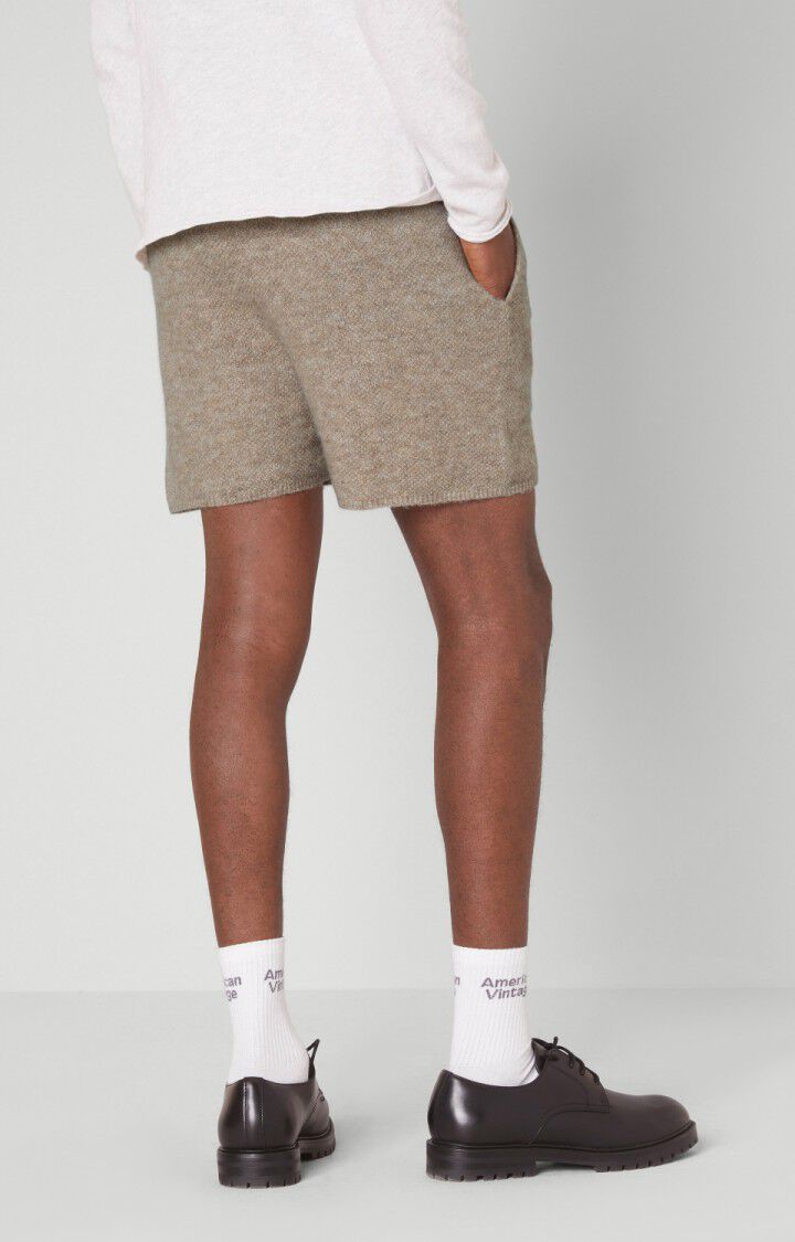 American Vintage Short Homme Cybertown - BOULGOUR CHINE Beige - E22