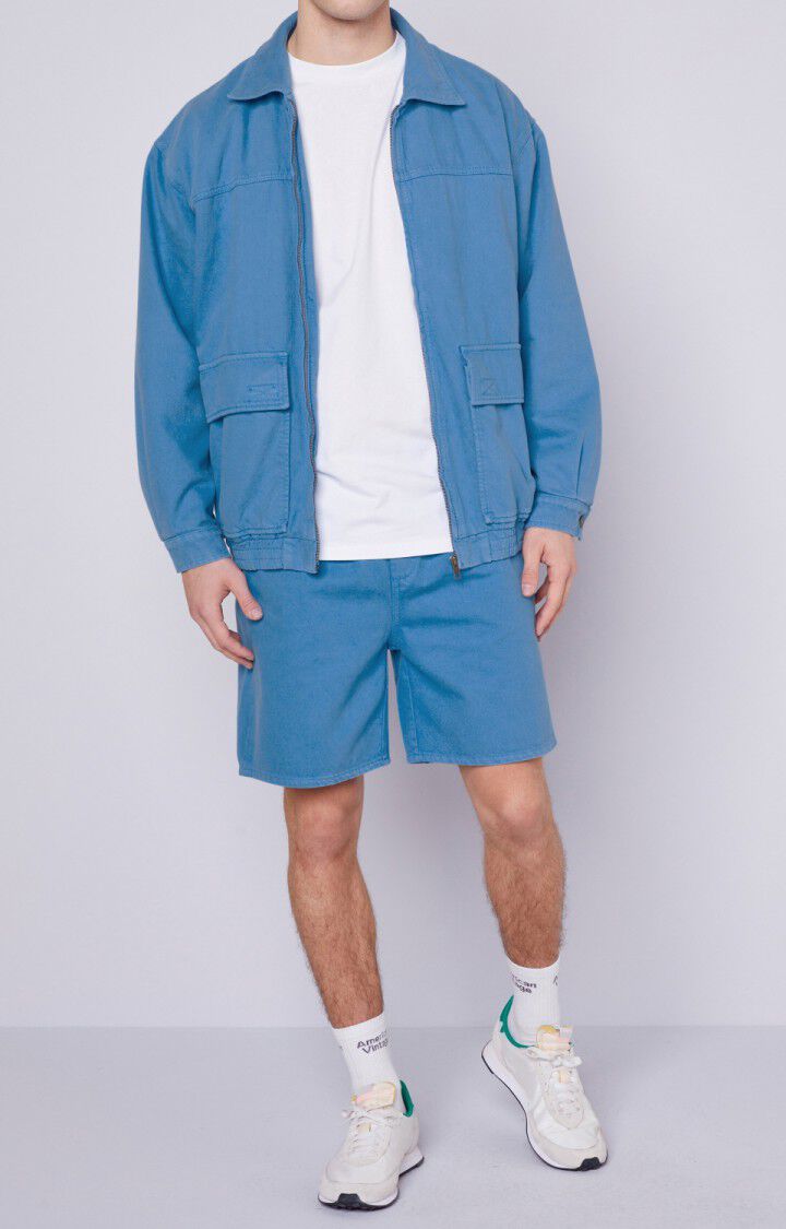 American Vintage Short Homme Datcity - BLEUET VINTAGE Bleu - E22