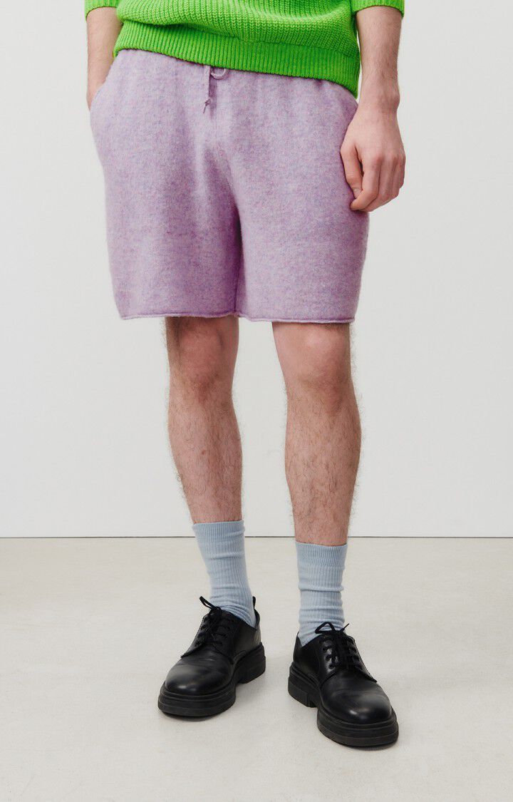 american vintage Short homme Docatown - GLYCINE CHINE Violet - E24