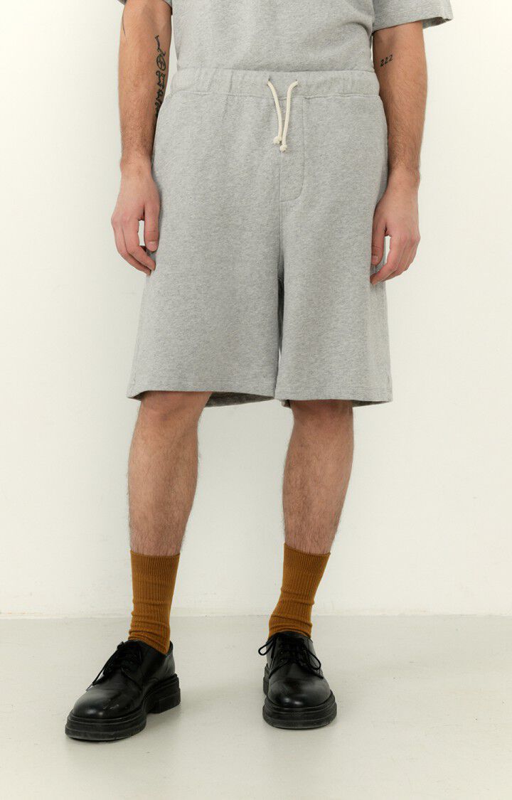 American Vintage Short Homme Ekowood - POLAIRE CHINE Gris - H22