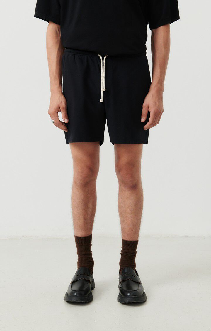 american vintage Short homme Fizvalley - NOIR Noir - H24