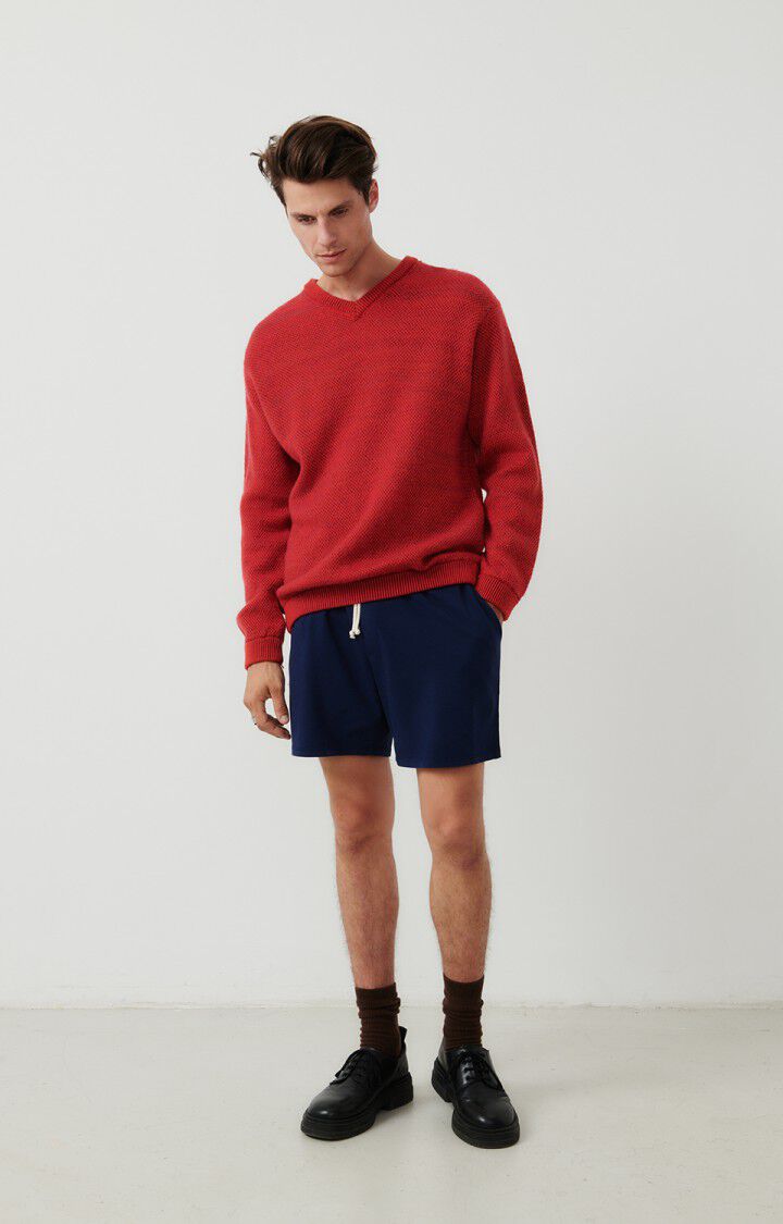 American Vintage Short Homme Fizvalley - OUTREMER VINTAGE Bleu - E24