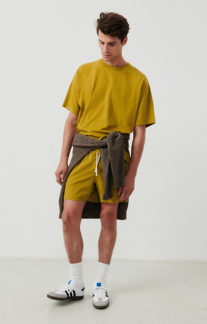 American Vintage Short Homme Fizvalley - SAFRAN VINTAGE Marron - H23