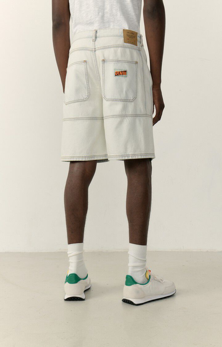 American Vintage Short Homme Joybird - SUPER BLEACHED Blanc - E23