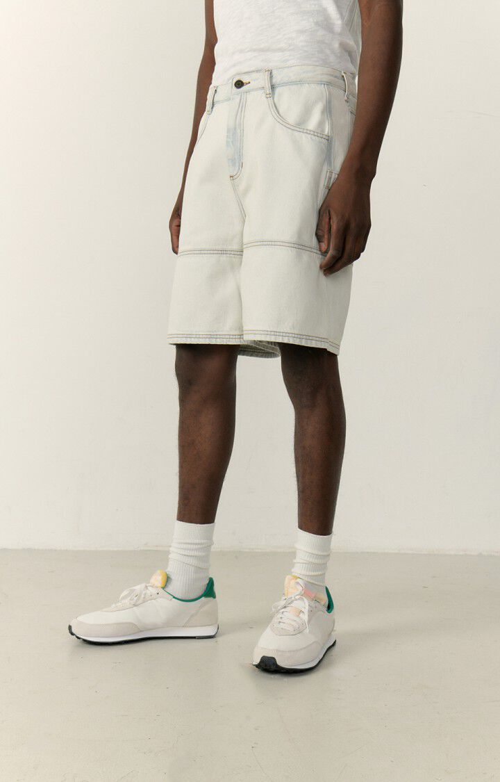 American Vintage Short Homme Joybird - SUPER BLEACHED Blanc - E23