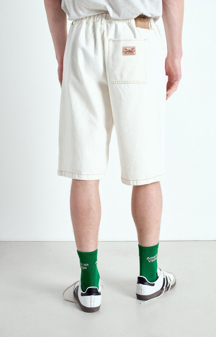 American Vintage Short Homme Jozastreet - OFF WHITE Blanc - E25