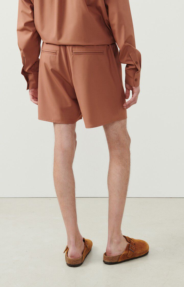 American Vintage Short Homme Kabird - CREME DE MARRON Marron - E24