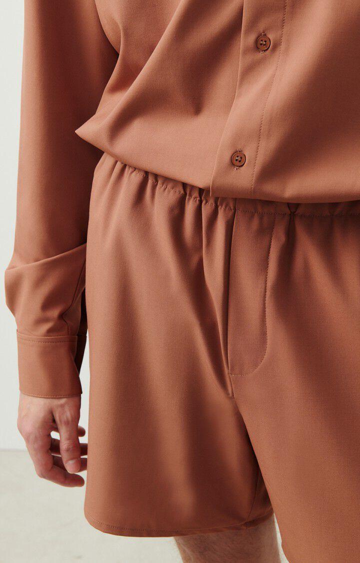 American Vintage Short Homme Kabird - CREME DE MARRON Marron - E24