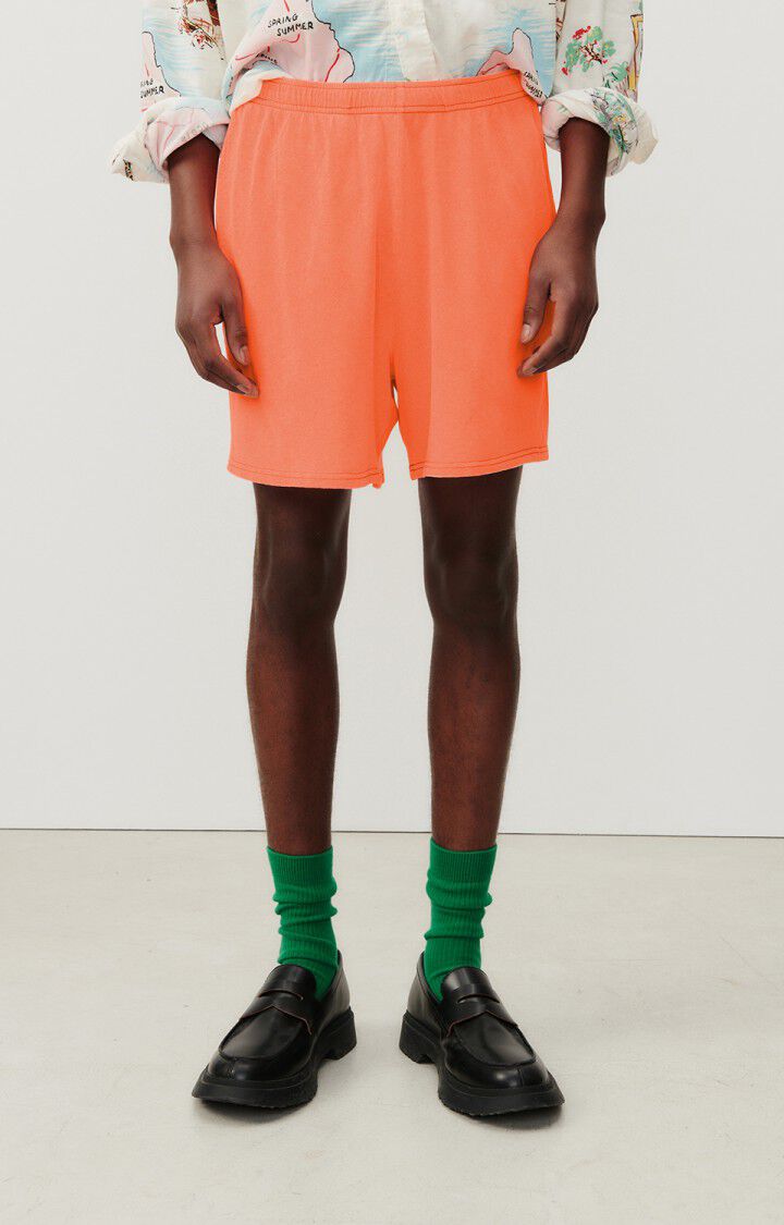 american vintage Short homme Lopintale - ORANGE FLUO Orange - E24