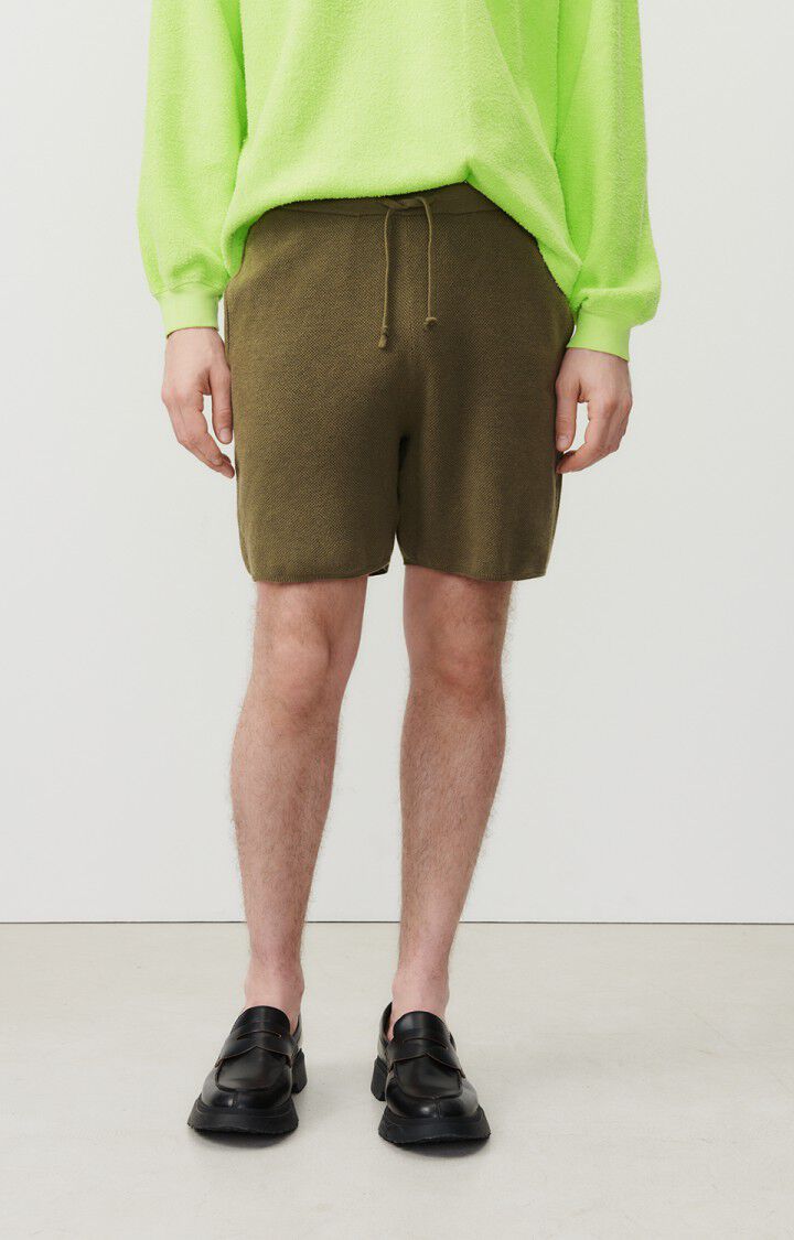 american vintage Short homme Marcel - BUISSON CHINE Vert - E24