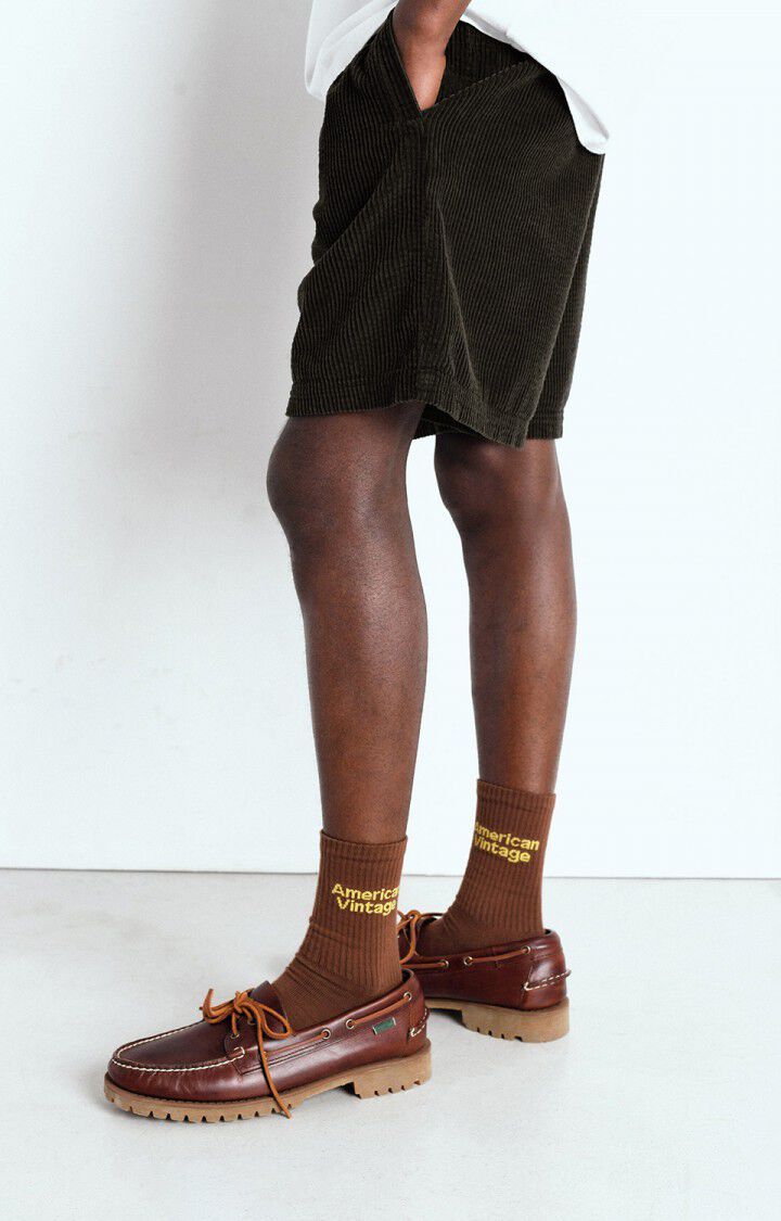 American Vintage Short Homme Padow - CARBONE VINTAGE Noir - E25