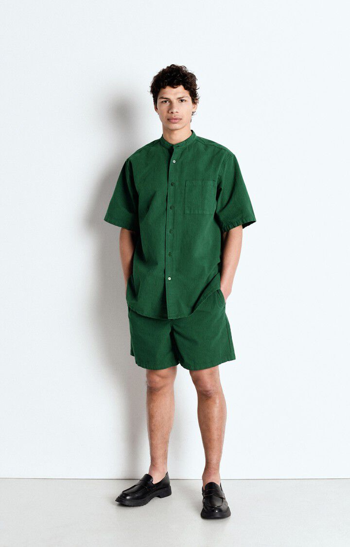 American Vintage Short Homme Rygybay - FORET Vert - E25