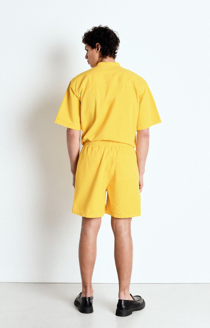 American Vintage Short Homme Rygybay - POLLEN Jaune - E25