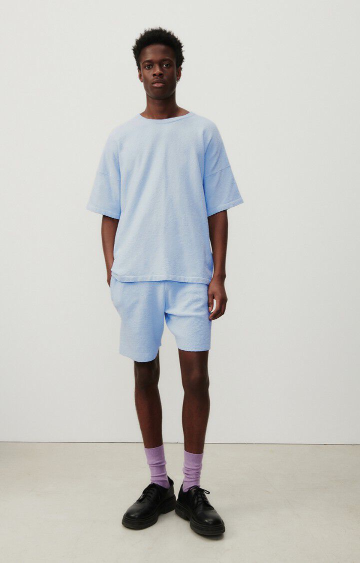 American Vintage Short Homme Tawabay - CRISTAL Bleu - E24