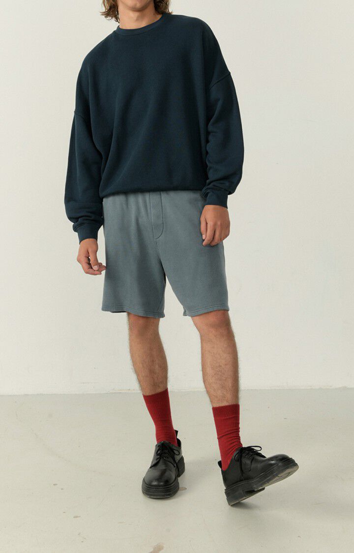 American Vintage Short Homme Uticity - GRIS VINTAGE Gris - E23