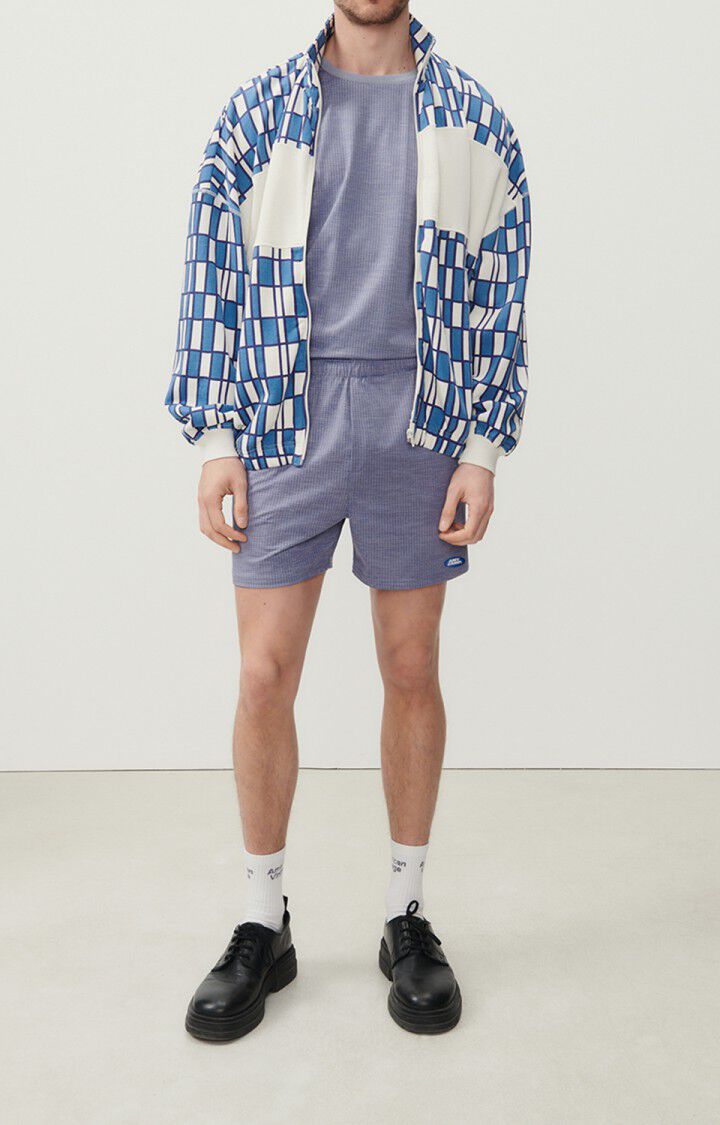 American Vintage Short Homme Vamy - THALASSA Bleu - E23