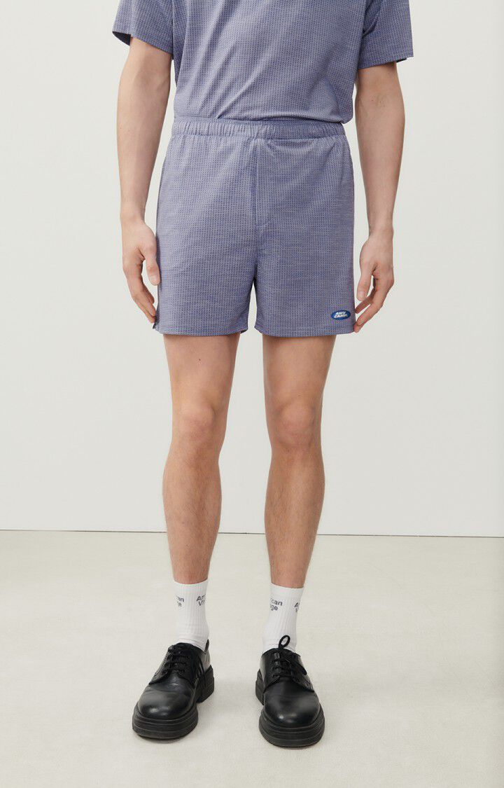american vintage Short homme Vamy - THALASSA Bleu - E23