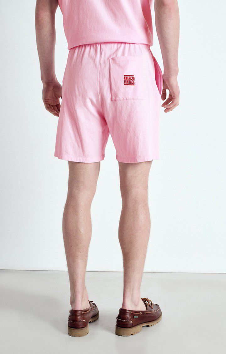 American Vintage Short Homme Ykobow - GUIMAUVE Rose - E25