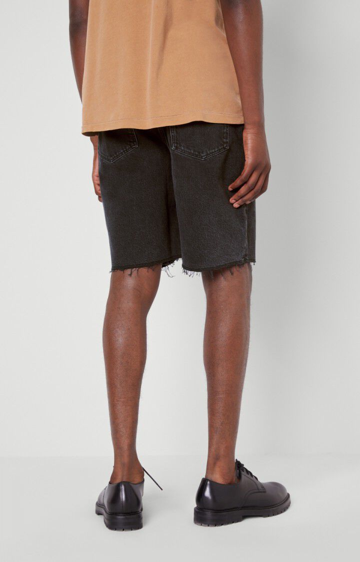American Vintage Short Homme Yopday - BLACK POIVRE ET SEL Noir - E20